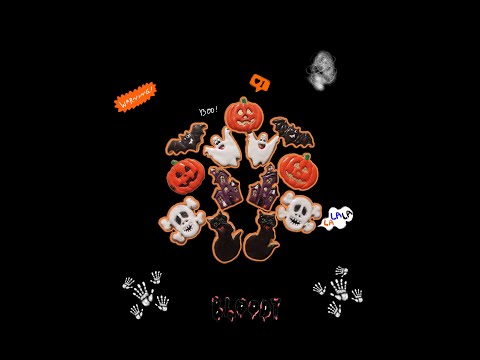 How to decorate halloween cookies