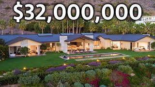 Touring a $32,000,000 Zero Carbon Malibu Modern Mansion