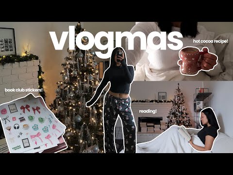 hot cocoa recipe + cozy evenings 🎄 | vlogmas day 11