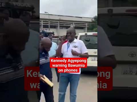 #Kennedy Agyapong warning #Bawumia on phone during Super Delegates Conference. #ghananews #ghana