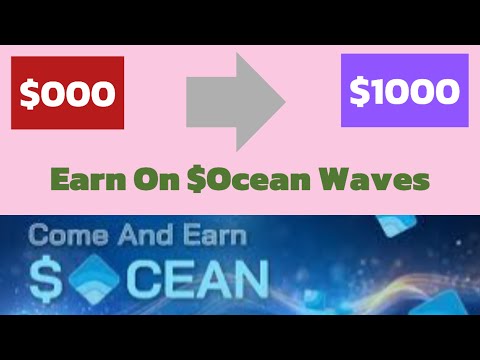 Ocean waves project mining Tutorial | How I made about $100 mining Ocean waves