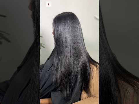 silk pressed her 22” natural hair with just ONE PASS 🥵