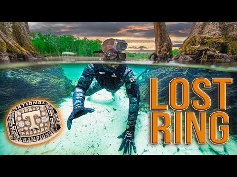 Searching For LOST CHAMPIONSHIP RING Underwater!! ($25,000)