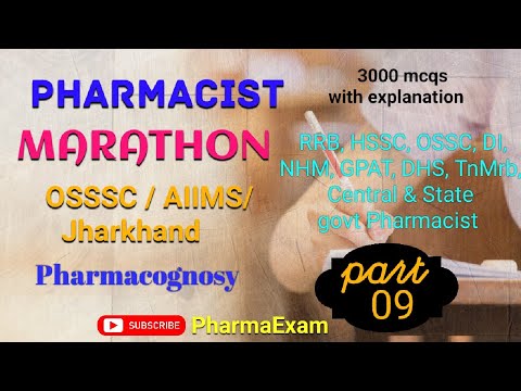 Alkaloids(Pharmacognosy)141-155 Important#pharmacistexampreparation #osssc_pharmacistexam #alkaloids