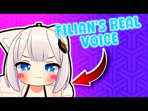 Filian Shows Us 100% Of Her REAL VOICE