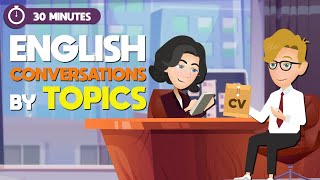 Learn Daily English with Conversations by Topics | Improve LISTENING and SPEAKING English