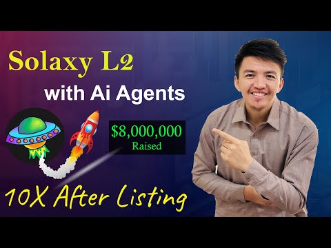 Solaxy Presale with Ai Agents Coins | Solaxy Layer2 Presale Listing | Solaxy 10X After Listing