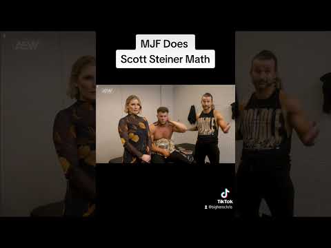 MJF Knows Scott Steiner Math #aew #aewdynamite  #mjf