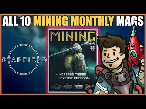 ALL 10 MINING MONTHLY MAGS (Book/Magazine) Locations | STARFIELD