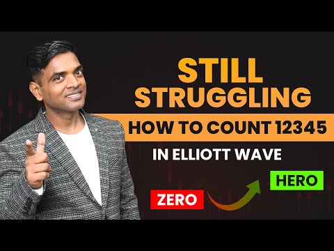 Learn the Basics of Elliott Wave | How to Start Count 12345 : Step-by-Step