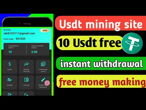 Usdt Mining Site || Usdt Mining || Free Mining Site || New Usdt Earning Site || Earn Free Usdt Daily