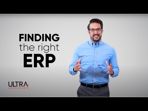 Finding the Right ERP Technology | Ultra Consultants