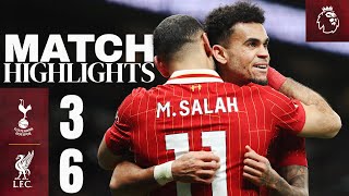 Highlights: Tottenham 3-6 Liverpool | Salah & Diaz double as Reds ensure Christmas number one