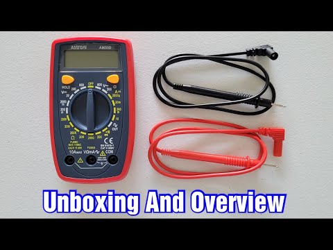 AstroAI Digital Multimeter AM33D – Unboxing & Overview