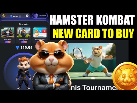 Hamster Kombat New Card TO BUY || Hamster Kombat Update Today #hamsterkombat #hamsterkombatupdate