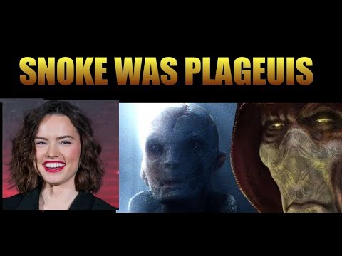 Daisy Ridley (kind of) reveals Snoke was Plageuis [Star Wars]