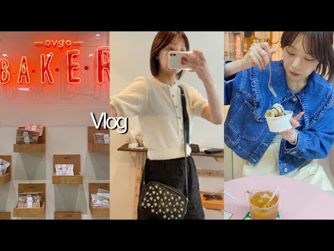 vlog, たくさんお肉出てくるブルバム🇰🇷夜のレモンアイス🍋ヘルシーヴィーガン料理！