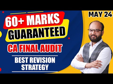 CA Final Audit Revision Nov 24 | How to Get Exemption CA Final Audit | CA Final Audit Study Plan