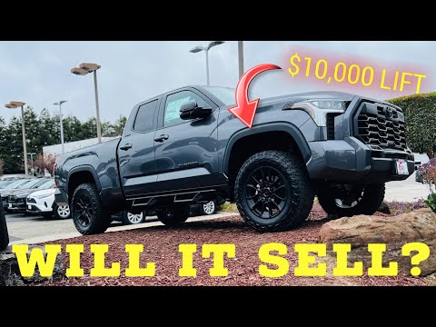 $10,000 Lift Kit on 2024 Toyota Tundra - Will It Sell?