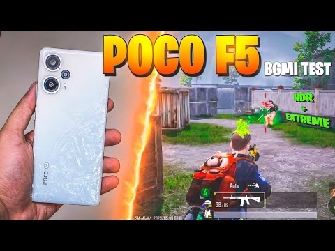 Poco F5 Bgmi Test HDR+EXTREME | Poco F5 Bgmi Graphics 🔥