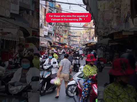 For those who miss the #sounds of #Vietnam in the #morning 🔊 🌤️  #VietLongTravel