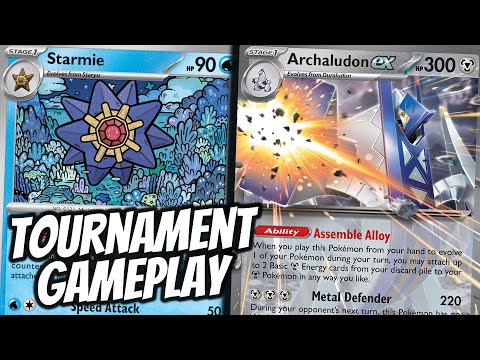 Putting Starmie Arachaludon To The Test - Tournament Run