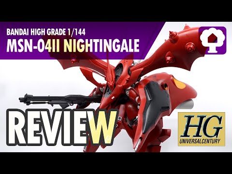 HGUC 1/144 Nightingale Review - Hobby Clubhouse | Beltorchika's Children Gundam Gunpla