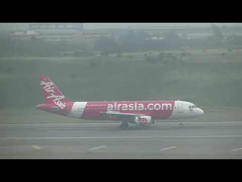 泰國亞洲航空 Thai AirAsia A320-216(HS-ABU) FD-230 廊曼(DMK)→桃園(TPE) landing