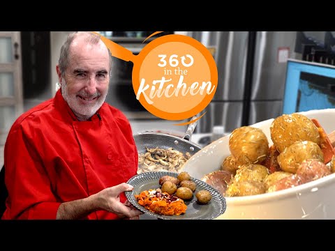 Healthy sweet potatoes and fingerling potatoes recipe | 360 in the Kitchen