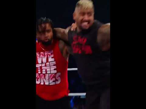 Where does Jey Uso stand after Jimmy superkicks Jey Uso on Smackdown #smackdown #jimmyuso #jeyuso