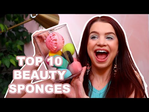 RANKING MY TOP 10 MAKEUP SPONGES | Best Beauty Sponges Of All Time