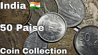 Coin Collection - 50 Paise | India | Nature Info | My Collections