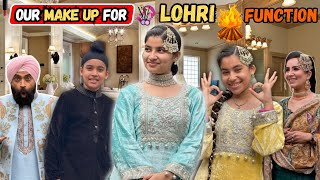 Our Make Up For Lohri Function | RS 1313 VLOGS | Ramneek Singh 1313