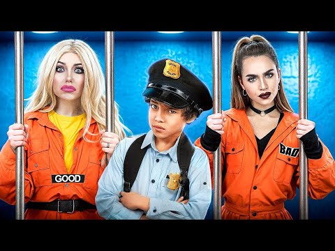 Good Mom VS Bad Mom In Jail Awesome Parenting Hacks and Incredible Prison Hacks by Oki Toki!