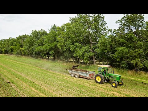 Spreader On Life Support - Loading Manure w/ JCB Teleskid 3TS-8T