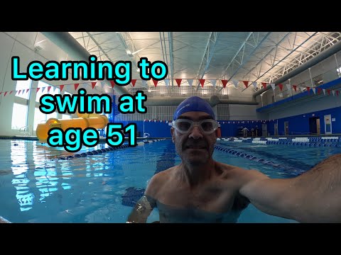 Learning to swim in your fifties and beyond. You can do it!