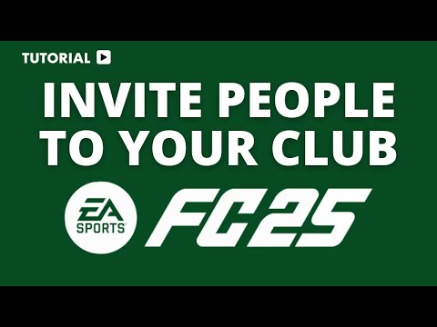 How to invite people to your club in FC 25