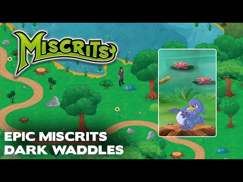 Dark Waddles Location - Miscrian Forest Area 1 - Saturday | Miscrits Reborn