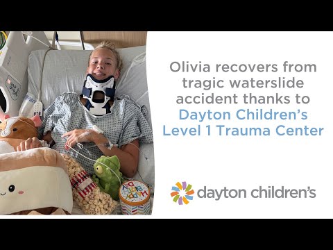 Teen recovers from tragic waterslide accident thanks to Dayton Children’s trauma center