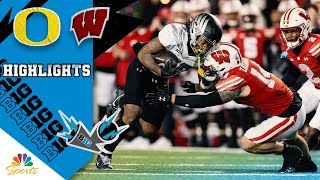 Oregon Ducks vs. Wisconsin Badgers | COLLEGE FOOTBALL HIGHLIGHTS | 11/16/2024 | NBC Sports