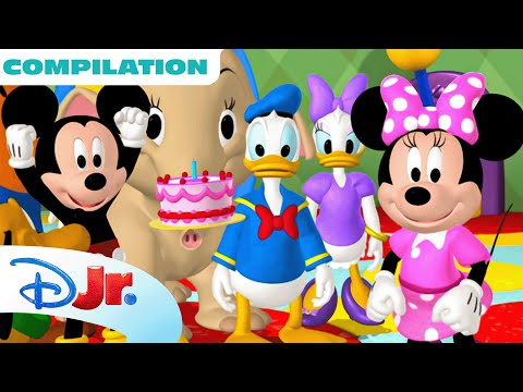 Minnie Mouse Full Episodes 🎀 | Mickey Mouse Clubhouse 4 Full Episodes | 1 Hour | @disneyjr