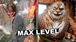 Black Myth Wukong - MAX LEVEL 342 Vs Gauntlet Cursed Bosses Gameplay (NO DAMAGE)