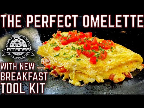 HOW TO MAKE PERFECT OMELETTE ON THE GRIDDLE! IS THE OMELETTE RING NECESSARY? ALL NEW GRIDDLE TOOLS