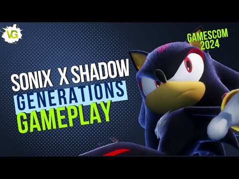 Sonic x Shadow Generations - Kingdom Valley Act 1 gameplay in 4K | Gamescom 2024