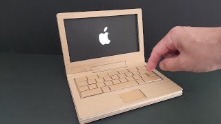 Funny DIY Cardboard Laptop｜Very easy！Paper & cardboard crafts ideas