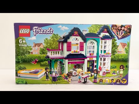 Building the LEGO Friends 41449  Andrea's Family House