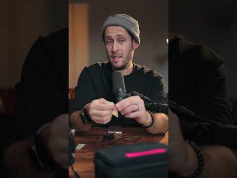 How to Hide a Mic on somoone #cameragear #filmmaking