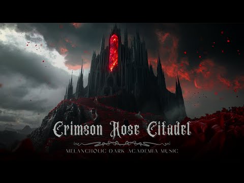 Crimson Rose Citadel - A Dark Piano Serenade for the Melancholic Soul | Dark Academia Music