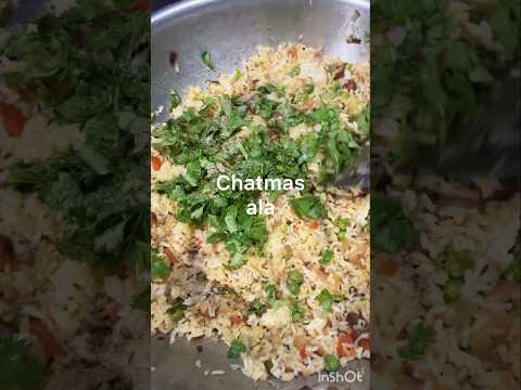 #Jaldi wali bhukh me Banao rice fry  #shortsvideo   #ytshort   #trendingvideo   #cookingvideo