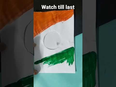 independence day card making with 10rs sketches 🙂🙂🇮🇳🇮🇳#card making at home #shorts#viral#crafts